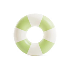 Коло надувне Intex смугасте салатове 91 см (59271GR)