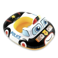 Надувне коло INTEX плотик поліцейська машина 71х57 см (59586PC)