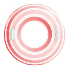 Коло надувне Intex Веселка кільця з ручками рожеве 91 см (59256PNK)