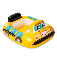 Надувне коло INTEX плотик шкільний автобус 74х58 см (59586M)