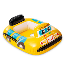Надувне коло INTEX плотик шкільний автобус 74х58 см (59586M)