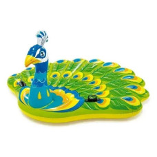 Плотик надувний Intex Павлін 193x163х94см (57250)