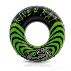 Коло надувне INTEX River Rat з тросом та ремкомплектом 122 см (68209)