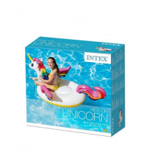 Плотик надувний дитячий Intex Єдиноріг 201x140см (57561)