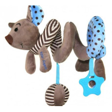 Іграшка підвіска Baby Mix Мишка спіраль блакитна (16433/43478)