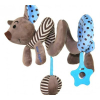 Іграшка підвіска Baby Mix Мишка спіраль блакитна (16433/43478)