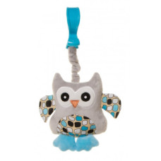 Підвіска Tulilo з пищалкою Сова блакитна (OWLOP02BL)