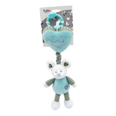 Іграшка підвіска Tulilo Мишка музична 35см зелена (TU9015)