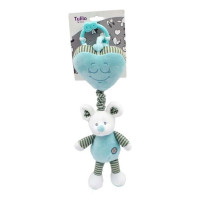 Іграшка підвіска Tulilo Мишка музична 35см зелена (TU9015)