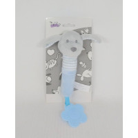 Іграшка брязкальце Tulilo Песик з прорізувачем 17см (асорт.) (9102/9101)