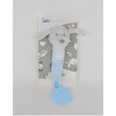 Іграшка брязкальце Tulilo Песик з прорізувачем 17см (асорт.) (9102/9101)