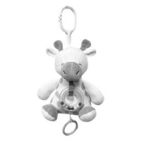 Підвіска м'яка Tulilo Жираф сірий музична (TL9390)