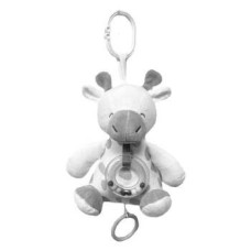 Підвіска м'яка Tulilo Жираф сірий музична (TL9390)