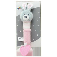 Брязкальце Tulilo плюшеве з прорізувачем Кролик 17см (TL9099)