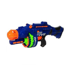 Іграшковий кулемет - бластер Limo Toy з мяким кулями на батарейках (80531)