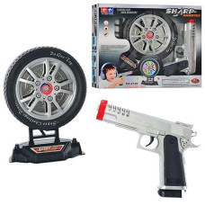 Пістолет з мішенню у вигляді колеса із звуковими і світловими ефектами (2148P)