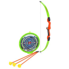 Іграшковий лук Limo Toy мішень із підсвіткою, стріли на присосках 3 шт (MR1562)