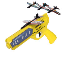 Пістолет Katapult Gun катапульта для запуску літаків жовтий (77910YL)