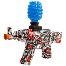 Автомат іграшковий акумуляторний з орбізами червоний (YF1718-2RD)