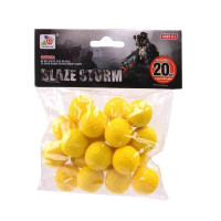 М'які кулі Blaze Storm м'ячики поролонові 20 шт (ZC05)