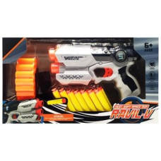 Іграшковий бластер Ravil-V з м'якими кулями на присосках (826-37B)