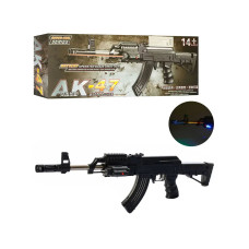 Автомат з лазерним прицілом АК-47 на пластикових кульках (0807E/100001711)