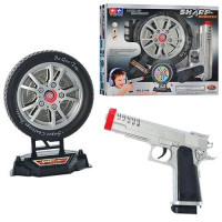 Пістолет з мішенню у вигляді колеса із звуковими і світловими ефектами (2148P)