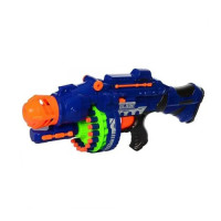 Іграшковий кулемет - бластер Limo Toy з мяким кулями на батарейках (80531)