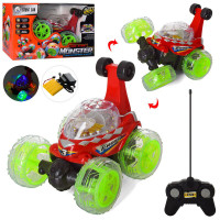 Машина-трюкач на дистанційному управлінні, акумуляторна червона (JT242RD)