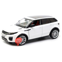 Іграшка дитяча Автопром Range Rover Evoque HSE зі звуковими ефектами 1:24 білий (68258AW)