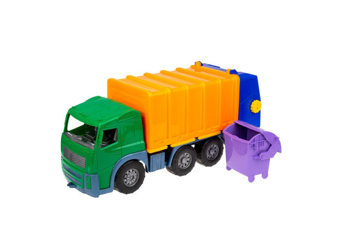 Машинка Colorplast сміттєвоз Акрос в сітці (асорт.) (CP0565)