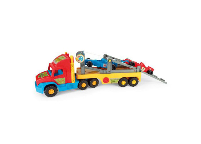 Іграшка дитяча Super Truck Вантажівка з авто Формула (36620)