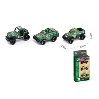 Набір машинок спеціальна військова техніка (MH-207SVT)