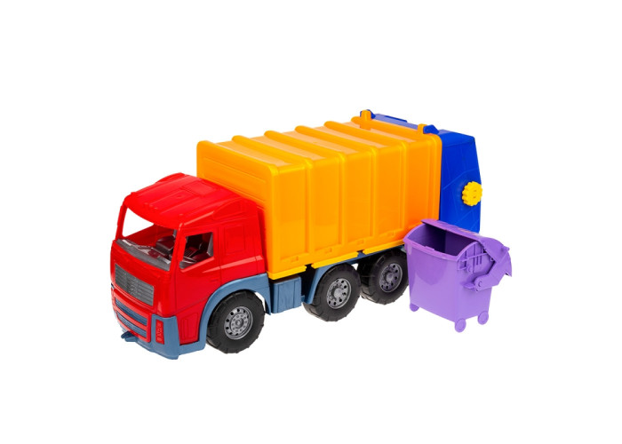 Машинка Colorplast сміттєвоз Акрос в сітці (асорт.) (CP0565)