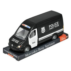 Іграшкова машинка Tigres Mercedes-Benz Sprinter SWAT чорний (39721)