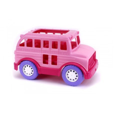 Іграшка ТехноК шкільний автобус рожевий (TH7129)