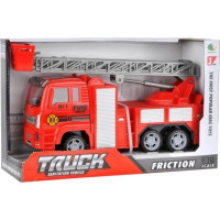 Машинка спецтехніка пожежний транспорт з драбиною 23 см (89002B-5)