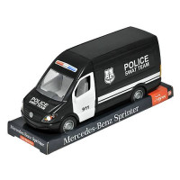 Іграшкова машинка Tigres Mercedes-Benz Sprinter SWAT чорний (39721)