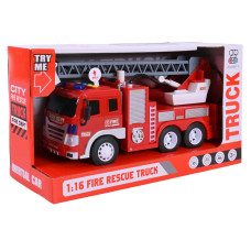 Іграшкова машинка Пожежна вантажівка 1:16 з драбиною (ZY228A)