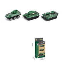 Набір машинок бойова військова техніка (MH-207BVT)