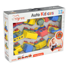 Набір машинок Tigres Kid cars 12 шт. (асорт.) (39243)