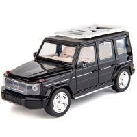 Іграшкова машинка АвтоСвіт Mercedes-Benz G-Class 1:24 інерційна металева чорна (AP-2047BC)