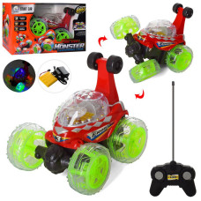 Машина-трюкач на дистанційному управлінні, акумуляторна червона (JT242RD)