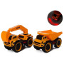 Машинки комплект будівельної техніки зі світловими і звуковими ефектами (A6677-13-14EK)
