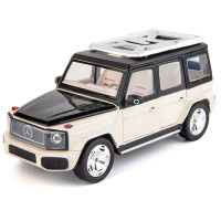 Іграшкова машинка АвтоСвіт Mercedes-Benz G-Class 1:24 інерційна металева біла (AP-2047WT)