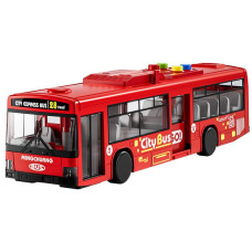 Автобус CITY BUS із звуковими ефектами червоний (1106A)