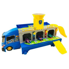 Вантажівка-паркінг з набором машинок зі звуковими і світловими ефектами (HW-118)