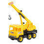 Іграшка дитяча Tigres Middle truck Кран в коробці жовтий (39491)