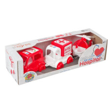 Набір авто Tigres Kid Cars Швидка допомога 3 ел. (39549)