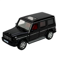 Машина Автопром Mercedes-Benz G 350d 1:32 із світло-звуковими ефектами та взаємодіючими елементами кузову, чорна (68436BC)